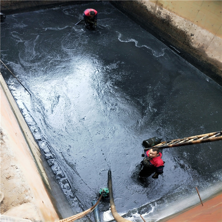 南沙废水池清理